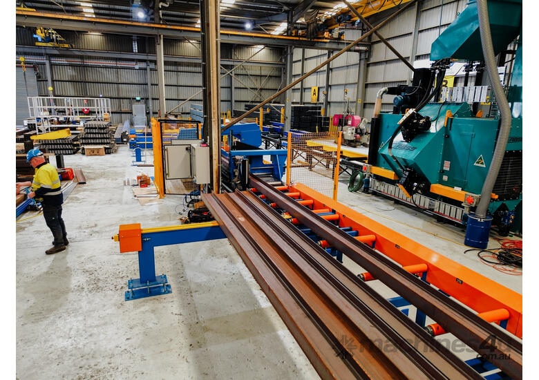 caption Heavy-Duty Loading & Storage Systems - use with Metal Band saws and Cold saws