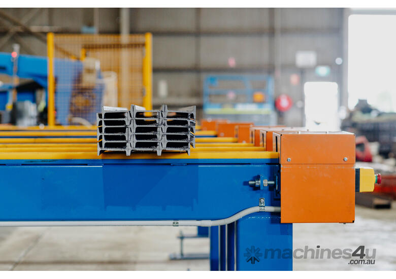 caption Heavy-Duty Loading & Storage Systems - use with Metal Band saws and Cold saws