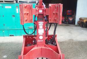 Hyd Power pole puller 40 ton rated ,skid steer attachment , Acculec , EZ spot UR ,