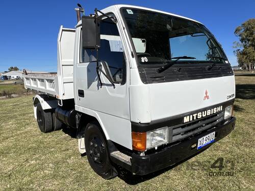 Mitsubishi Canter 4x2 Factory Tipper Truck.  Ex Telstra
