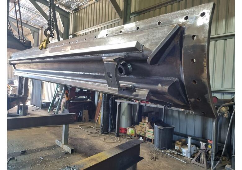 caption Aus Made Grader Moldboard to suit John Deere Grader - Made to Order in Australia!