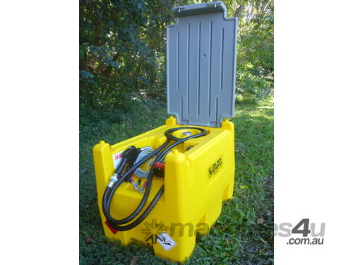 New Italian 220L Diesel Fuel Cell Tank with 12v Pump & Bowser trigger