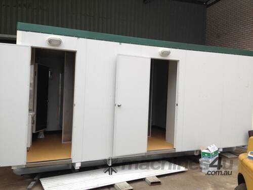 caption Auzbilt Portable Toilets: 6m x 3m, For Sale