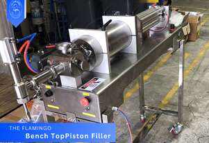 Flamingo 500-5000ml Bench-top Piston Filler, Fully Air Operated, Nozzle Options and Easy Cleaning
