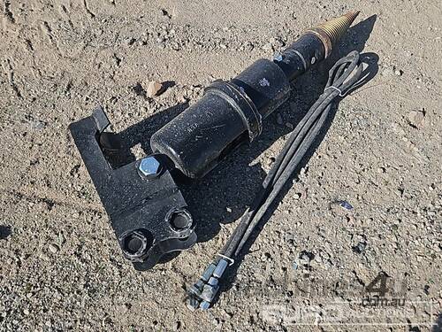 caption Unused Hydraulic Wood Drill to suit 1-3 Ton Excavator