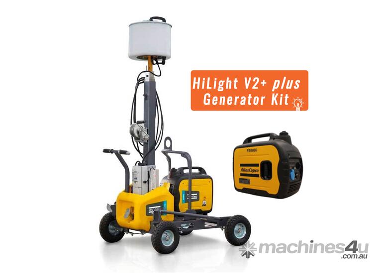 ATLAS COPCO HiLight V2+ LED Light Tower