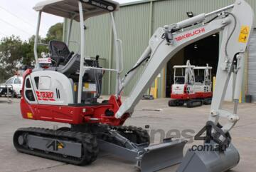 Takeuchi TB320 Mini Excavator 2T - Compact Design and Dimension