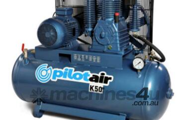 K50 Reciprocating Air Compressor, 3 phase, 2 cylinder, 415V, Aust design/build