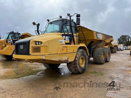 caption 2016 Caterpillar 730C2 ADT - Used, Low Hours, Heavy Hauling & Dumping