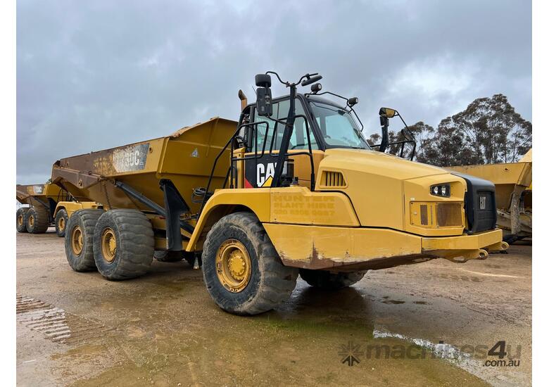 caption 2016 Caterpillar 730C2 ADT - Used, Low Hours, Heavy Hauling & Dumping