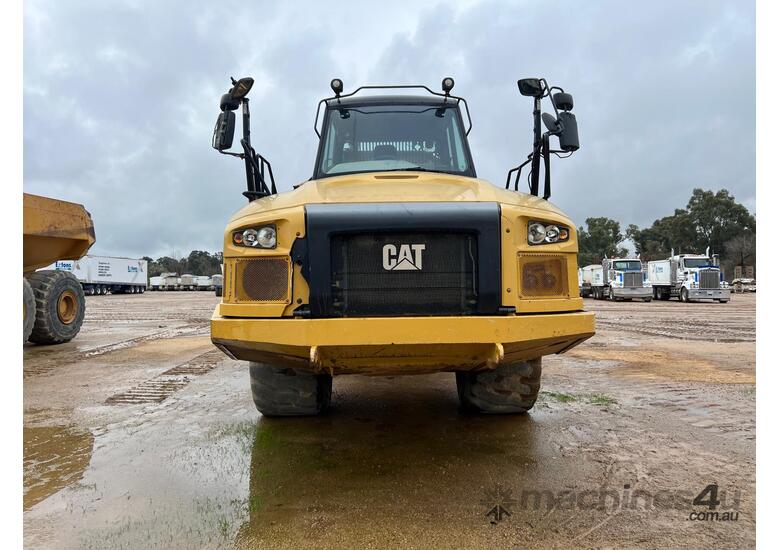 caption 2016 Caterpillar 730C2 ADT - Used, Low Hours, Heavy Hauling & Dumping