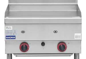 GASMAX Benchtop 2 Bunner Griddle 600mm - JUS-TRG60E