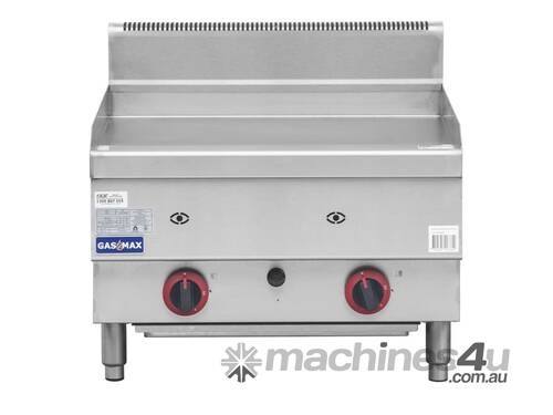 GASMAX Benchtop 2 Bunner Griddle 600mm - JUS-TRG60E