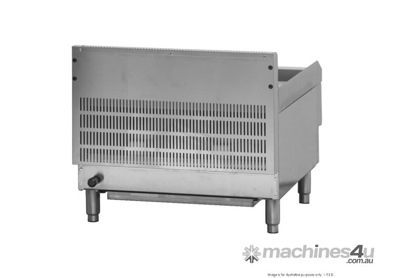 GASMAX Benchtop 2 Bunner Griddle 600mm - JUS-TRG60E