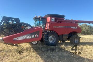 2016 CASE IH 7240 HEADER & 2152 MACDON FRONT