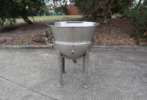 Jacketed Stainless Steel Tank Bowl - 175L