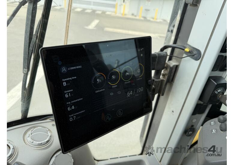 caption 2021 Volvo L120H Articulated Wheel Loader