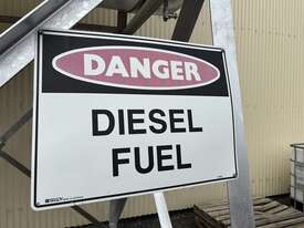 12,000L Diesel Tank on Stand - picture1' - Click to enlarge