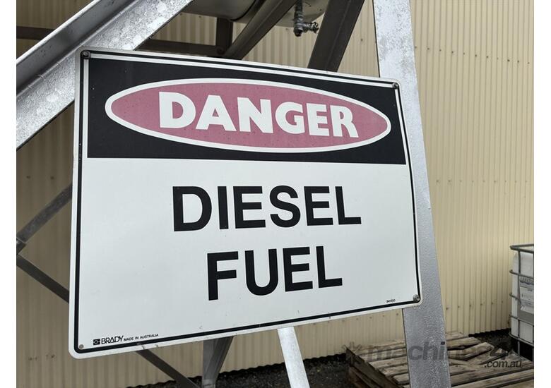 caption 12,000L Diesel Tank on Stand
