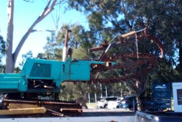 casr taskforce 1000 , 60hp track trencher , Ford powered ,