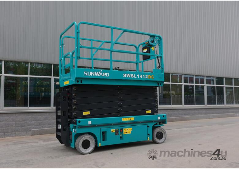caption 2025 Zoomlion Sunward SWSL1412 Scissor Lift