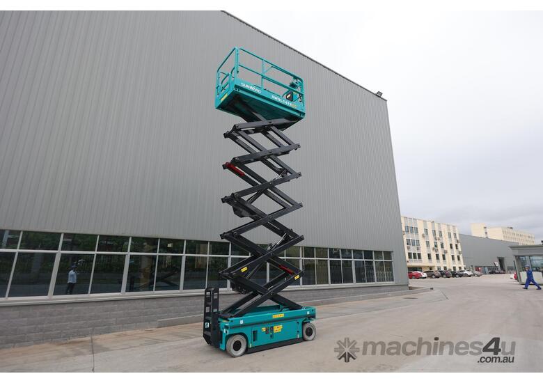 caption 2025 Zoomlion Sunward SWSL1412 Scissor Lift