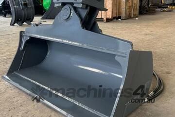 Tilting Mud Bucket 1000mm suits 0.5 to 1.5 Ton Excavators