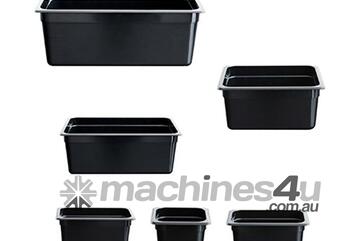 Food Tek Black Poly 1/1 X 65 Mm Gastronorm Pan Jw P112B (1 Pack)