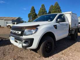 Ford Ranger Single Cab Flat Tray 4WD Ute w/ Lockable Toolboxes - picture0' - Click to enlarge