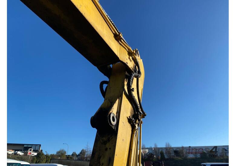 caption Komatsu PC200-7 Excavator (Steel Tracked)