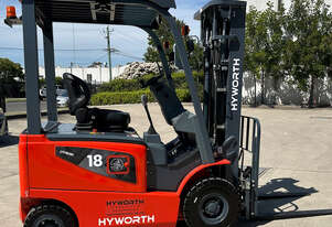 Hyworth 1.8T 4 Wheel Lithium Forklift - Rent To Own for $133 per week!