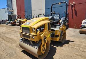 2018 CAT CB34B 4T TANDEM ROLLER (R389) WITH FULL CIVIL SPEC AND 750 HOURS