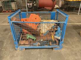 Cage Of Assorted Excavator Parts - picture1' - Click to enlarge
