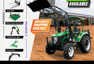 AgKing -75HP AK754R Rops Tractor Package Deals