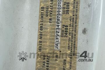 2009 Isuzu FVZ 1400 Cement Agitator