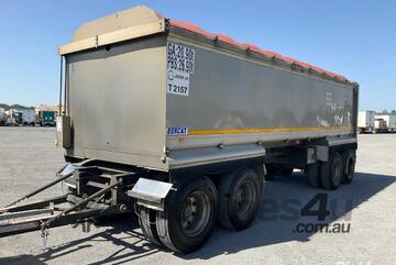 2017 Borcat BC5004 OD Quad Axle Super Dog Tipper Trailer