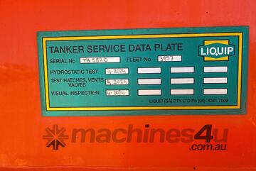 2021 Graham Lusty Trailers GLT Triaxle Tri Axle Tanker Trailer