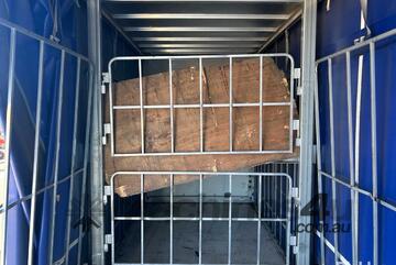 2024 Vawdrey VB S3 Tri Axle Drop Deck Curtainsider A Trailer