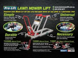 PRO LIFT T5500 - MOWER LIFT  - picture0' - Click to enlarge