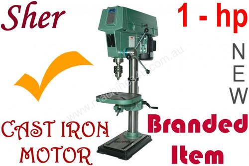 Drill Press SHER, 1-hp, 12-speed, SOLID BUILT