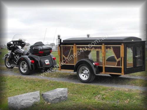 BEAUTIFULLY CRAFTED MOTORBIKE HEARSE