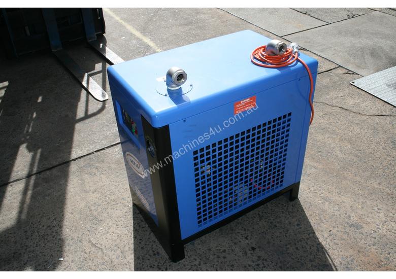 caption 104cfm Compressed Air Refrigerated Dryer for removing water from compressed air