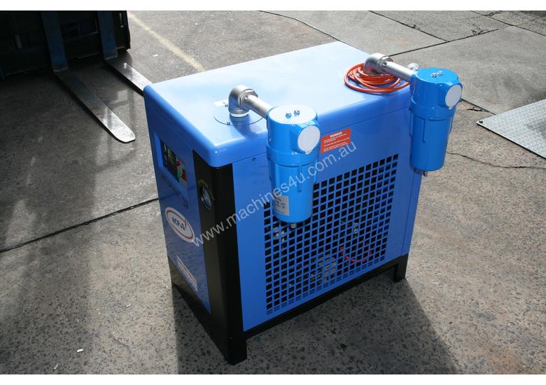caption 104cfm Compressed Air Refrigerated Dryer for removing water from compressed air