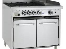 Luus Model CRO-4B3P - 4 Burners 300 Grill & Oven - picture0' - Click to enlarge