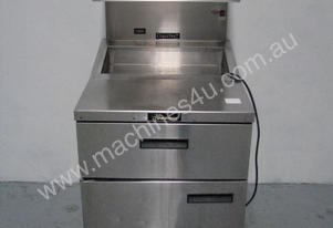 Refrigerated Preparation Dual Rail Serving Table