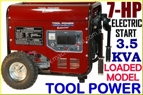 Generator 3.5-kva TOOL POWER electric start 