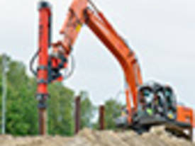 Excavated Mounted Piling Hammer DH-25 and DH-35 - picture2' - Click to enlarge