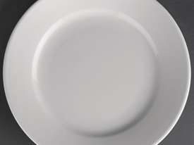 Athena Hotelware Wide Rimmed Plates 165mm - picture0' - Click to enlarge