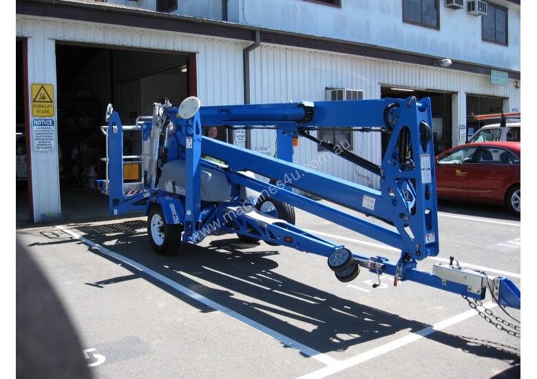 caption GENIE TZ 50 Drive & Set Trailer-Mounted Boom