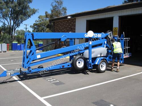 GENIE TZ 50 Drive & Set Trailer-Mounted Boom